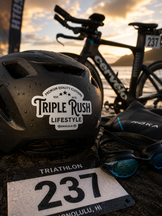Triple Rush Lifestyle Sticker